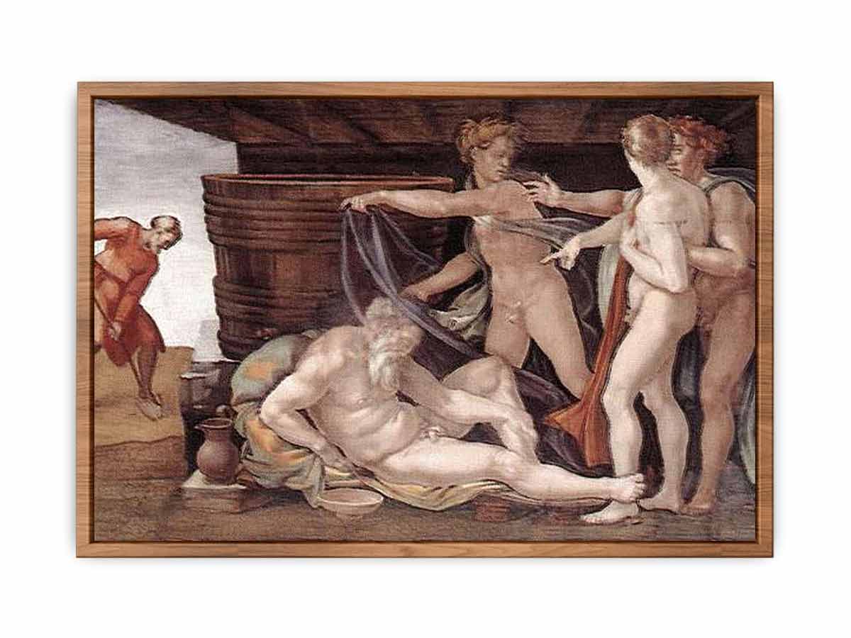 Drunkenness of Noah By Michelangelo Buonarroti