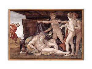Drunkenness of Noah By Michelangelo Buonarroti