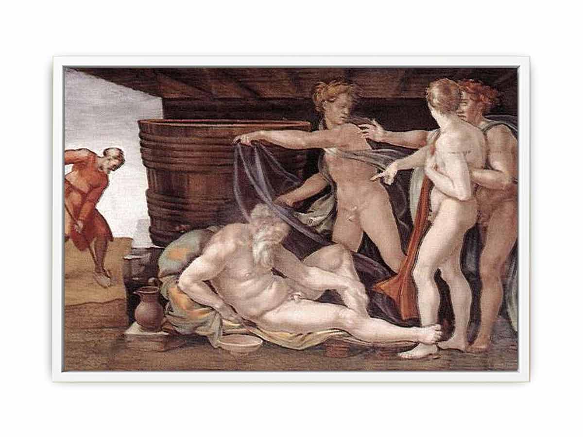 Drunkenness of Noah By Michelangelo Buonarroti