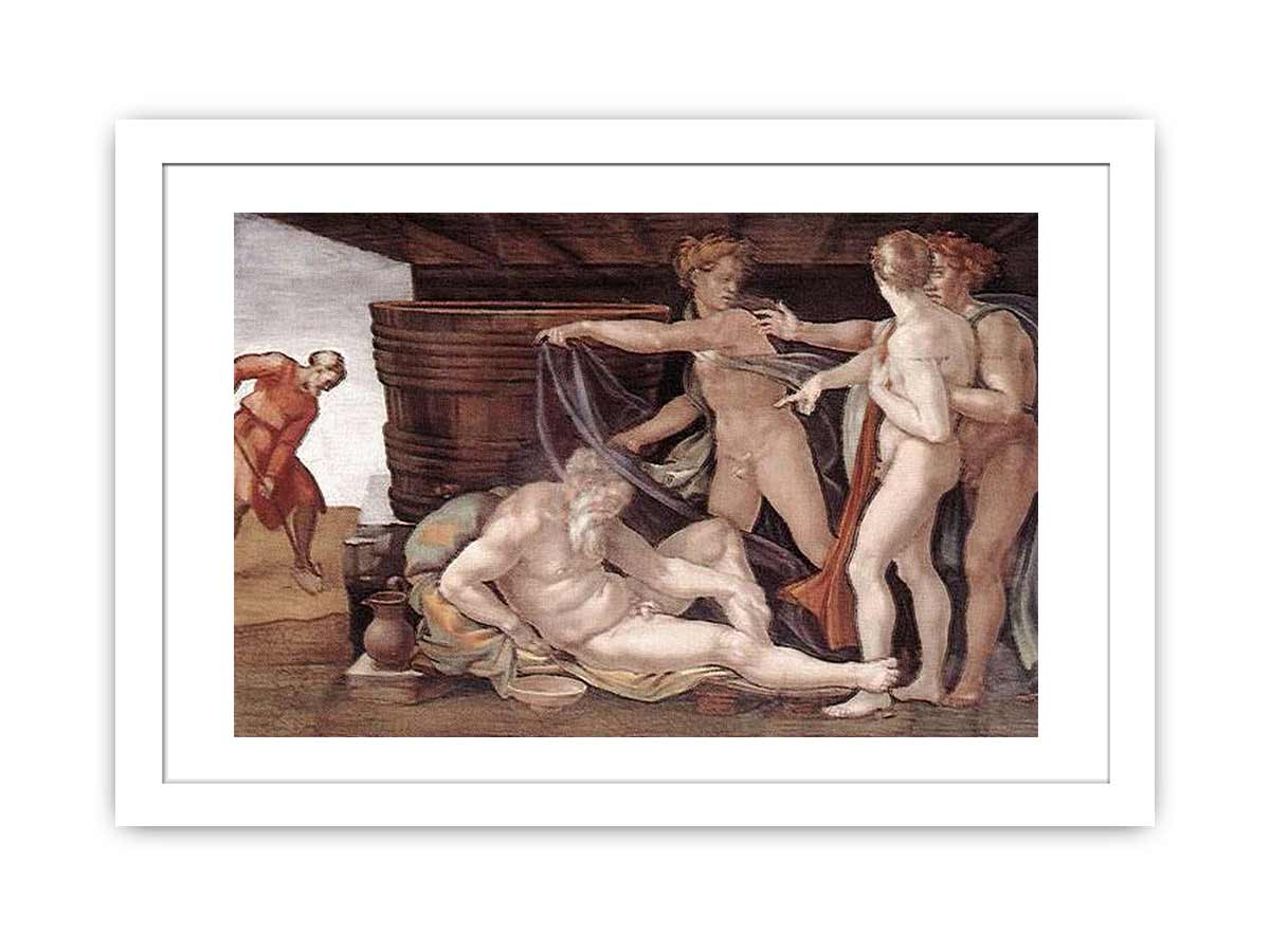 Drunkenness of Noah By Michelangelo Buonarroti