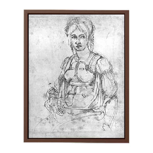 Portrait of Vittoria Colonna By Michelangelo Buonarroti