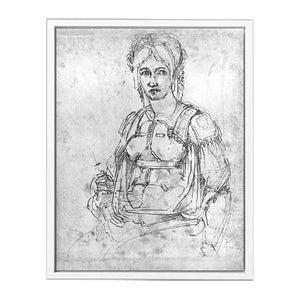 Portrait of Vittoria Colonna By Michelangelo Buonarroti