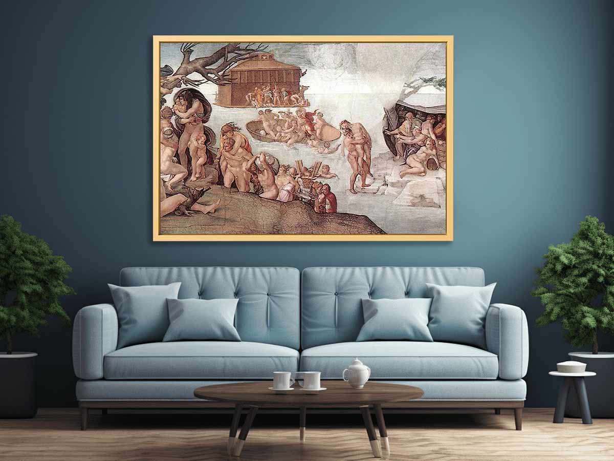The Deluge By Michelangelo Buonarroti