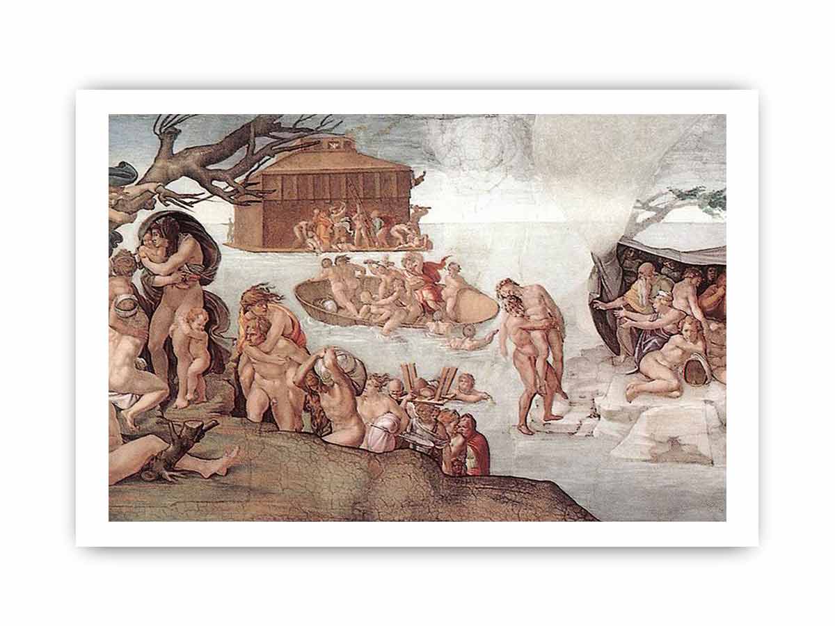 The Deluge By Michelangelo Buonarroti