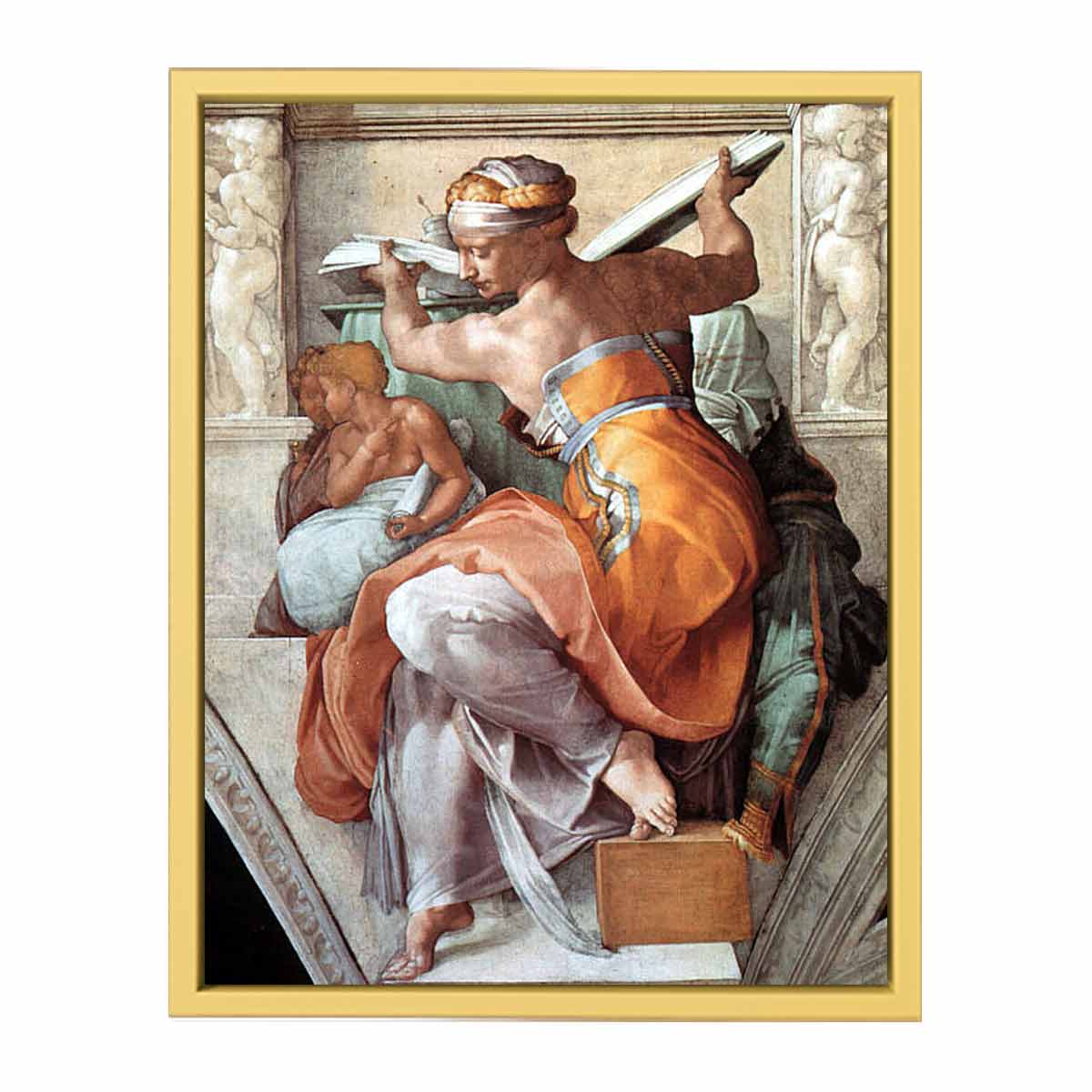 The Libyan Sibyl By Michelangelo Buonarroti