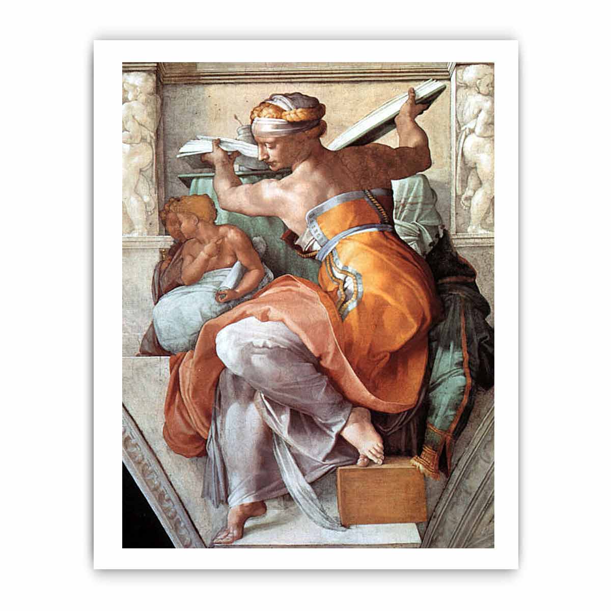 The Libyan Sibyl By Michelangelo Buonarroti