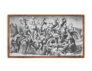 Battle of Cascina (part) By Michelangelo Buonarroti