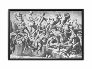 Battle of Cascina (part) By Michelangelo Buonarroti