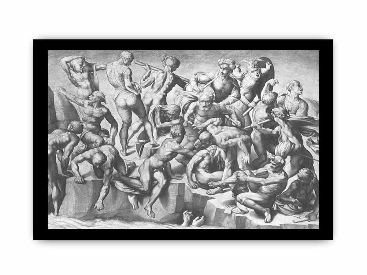 Battle of Cascina (part) By Michelangelo Buonarroti