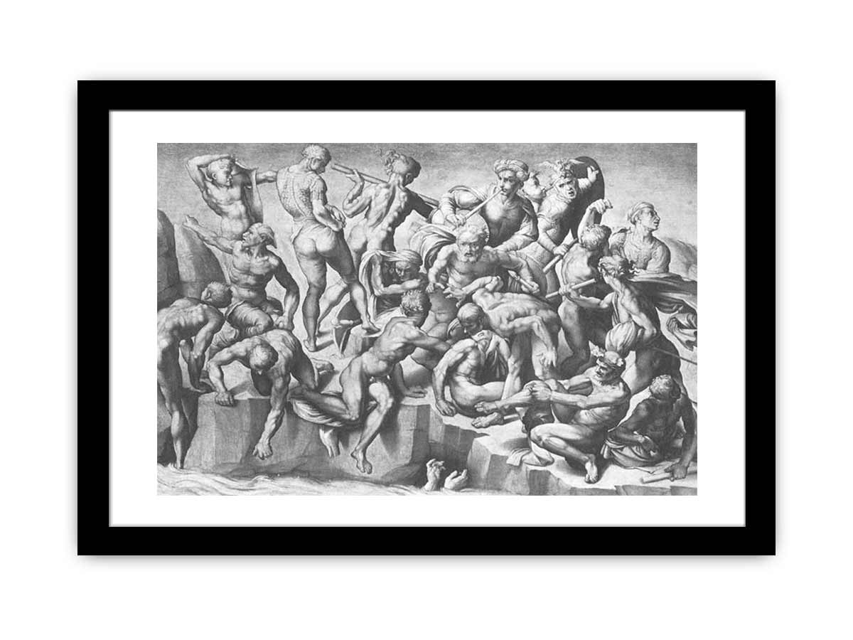 Battle of Cascina (part) By Michelangelo Buonarroti