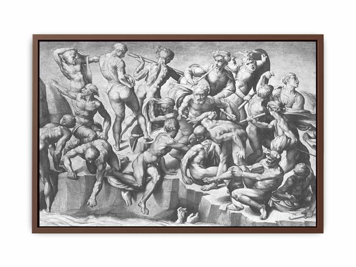 Battle of Cascina (part) By Michelangelo Buonarroti