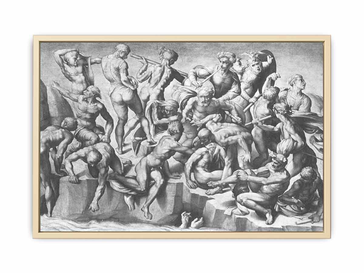 Battle of Cascina (part) By Michelangelo Buonarroti