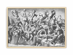 Battle of Cascina (part) By Michelangelo Buonarroti