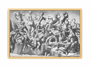 Battle of Cascina (part) By Michelangelo Buonarroti
