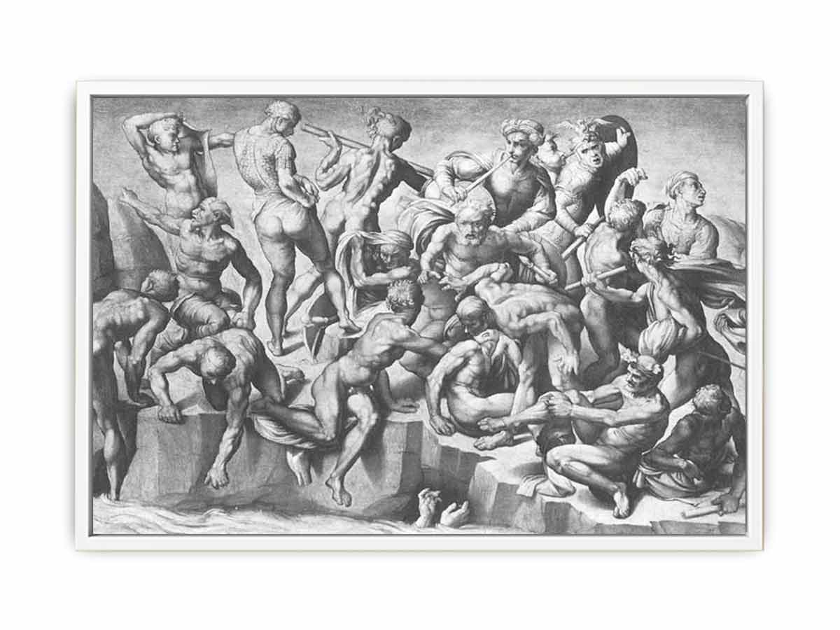 Battle of Cascina (part) By Michelangelo Buonarroti