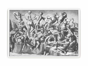Battle of Cascina (part) By Michelangelo Buonarroti