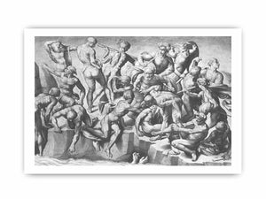 Battle of Cascina (part) By Michelangelo Buonarroti