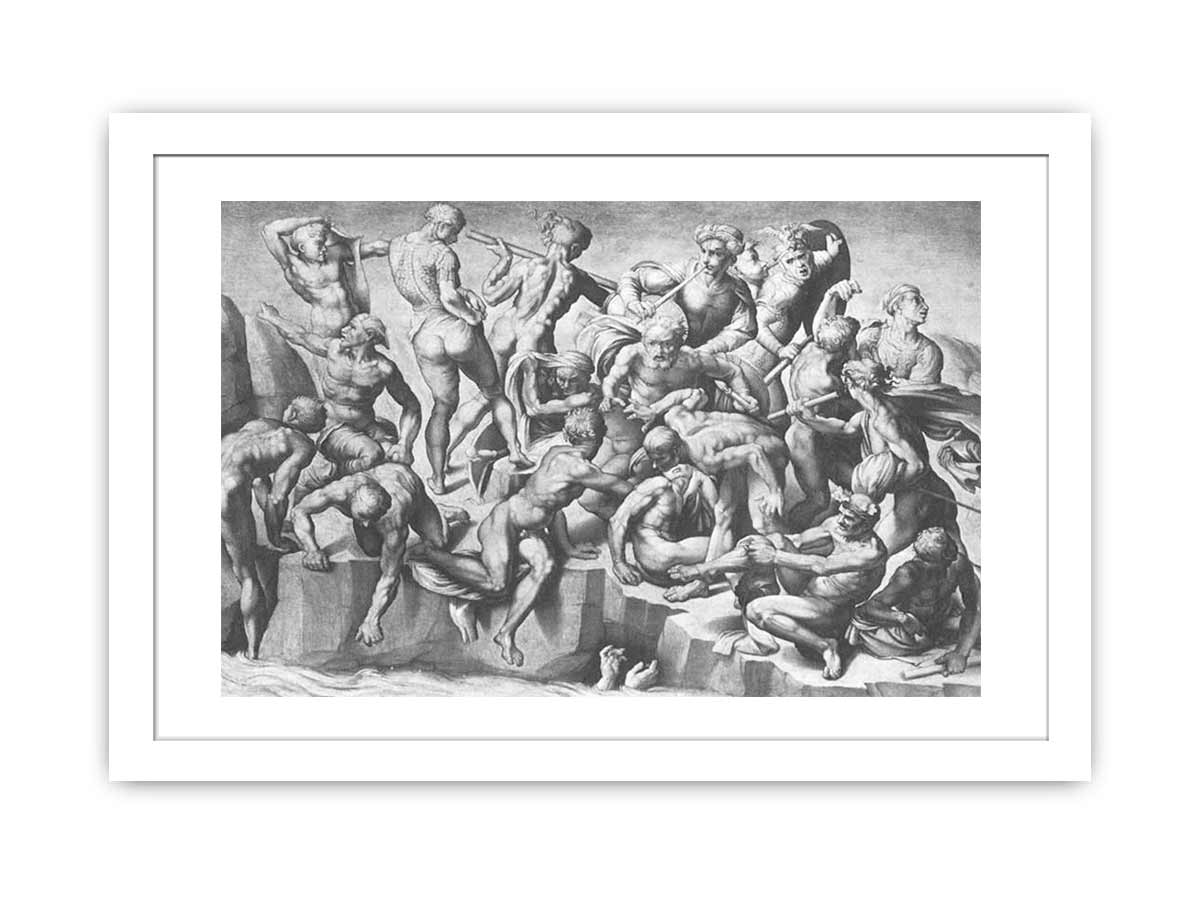 Battle of Cascina (part) By Michelangelo Buonarroti