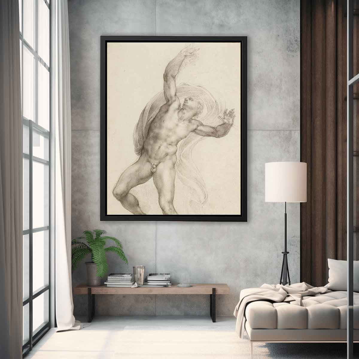 The Risen Christ By Michelangelo Buonarroti