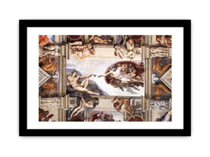 The ceiling (detail):The Creation of Adam By Michelangelo Buonarroti