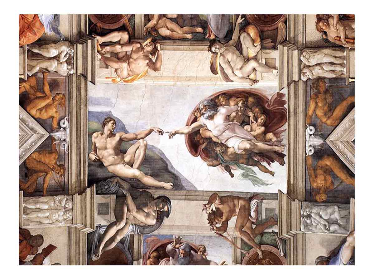 Ceiling of the Sistine Chapel [detail] I