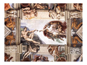 Ceiling of the Sistine Chapel [detail] I