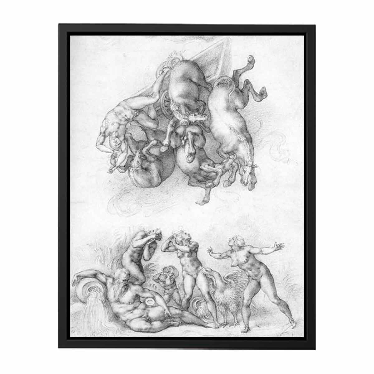 The Fall of Phaeton By Michelangelo Buonarroti
