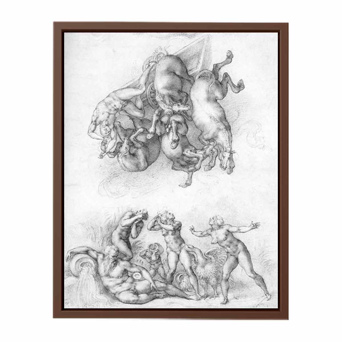 The Fall of Phaeton By Michelangelo Buonarroti