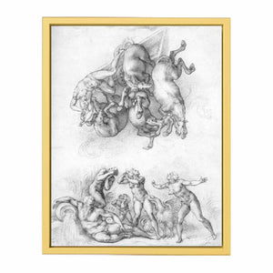 The Fall of Phaeton By Michelangelo Buonarroti