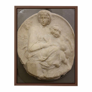 Madonna (Tondo Pitti) By Michelangelo Buonarroti