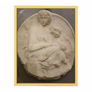 Madonna (Tondo Pitti) By Michelangelo Buonarroti