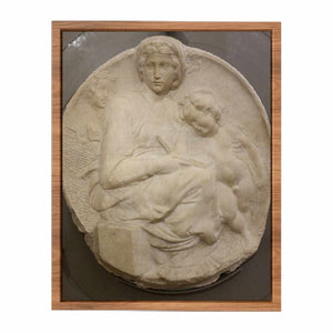Madonna (Tondo Pitti) By Michelangelo Buonarroti