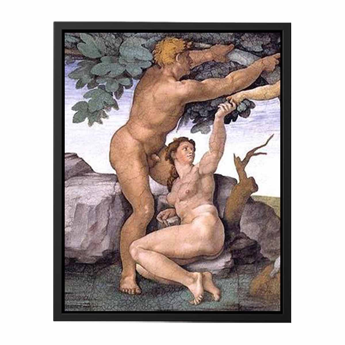 The Fall and Expulsion from Paradise By Michelangelo Buonarroti