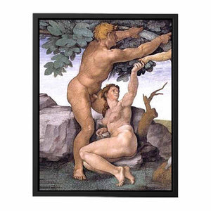 The Fall and Expulsion from Paradise By Michelangelo Buonarroti