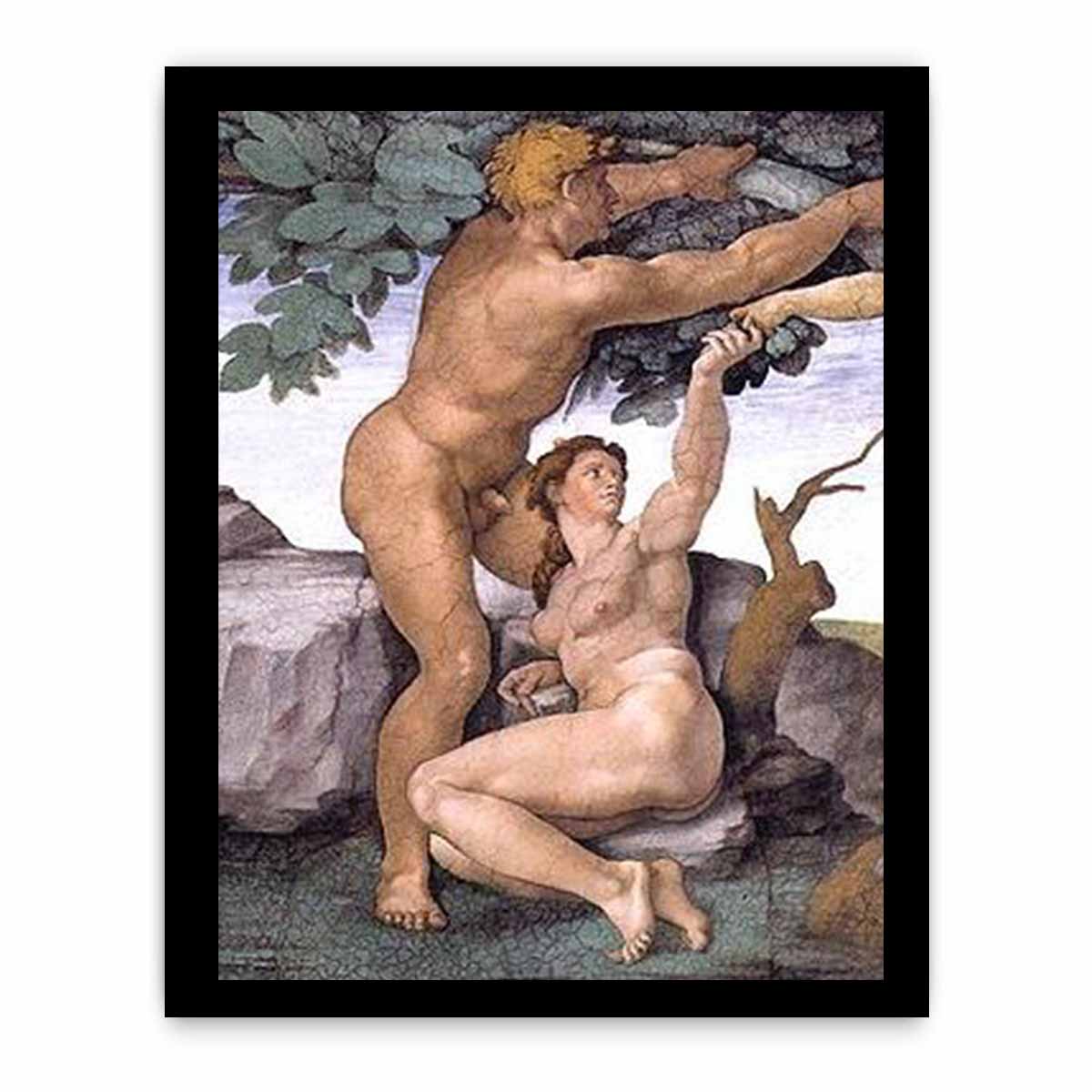 The Fall and Expulsion from Paradise By Michelangelo Buonarroti
