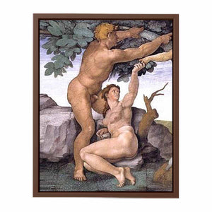 The Fall and Expulsion from Paradise By Michelangelo Buonarroti
