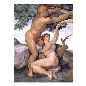 The Fall and Expulsion from Paradise By Michelangelo Buonarroti