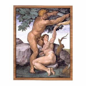 The Fall and Expulsion from Paradise By Michelangelo Buonarroti