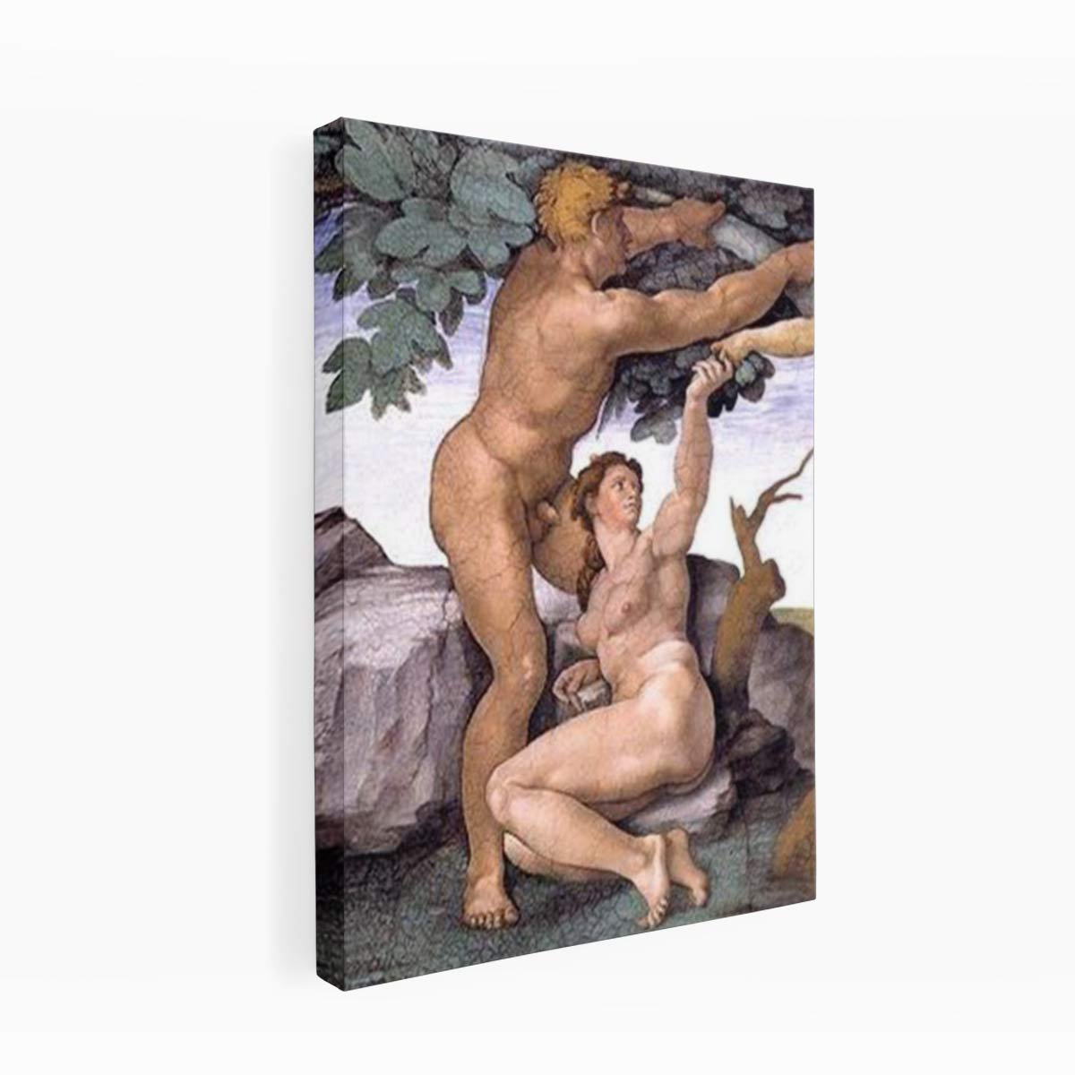 The Fall and Expulsion from Paradise By Michelangelo Buonarroti