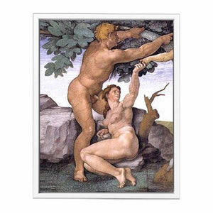 The Fall and Expulsion from Paradise By Michelangelo Buonarroti