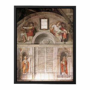 Lunette and Popes By Michelangelo Buonarroti