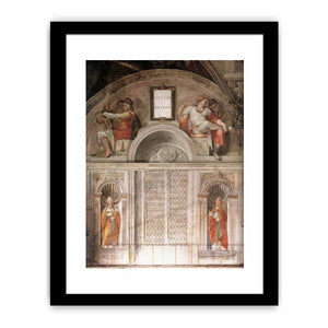 Lunette and Popes By Michelangelo Buonarroti