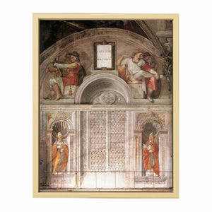 Lunette and Popes By Michelangelo Buonarroti