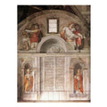 Lunette and Popes, Sistine Chapel