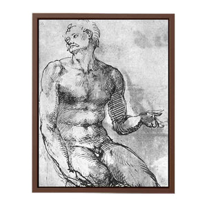 Nude Man from the Front By Michelangelo Buonarroti