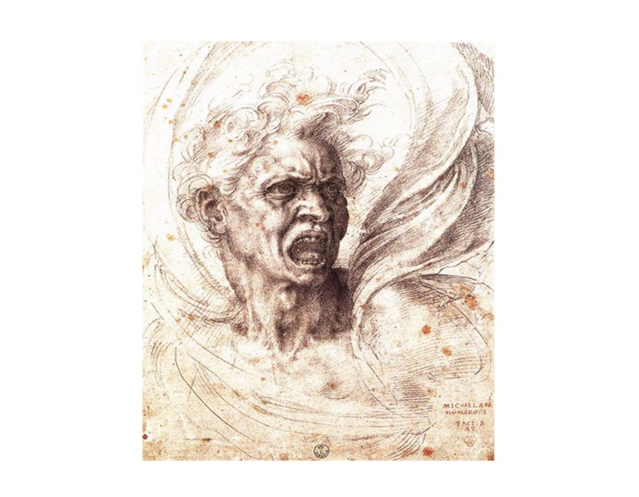 The Damned Soul By Michelangelo Buonarroti