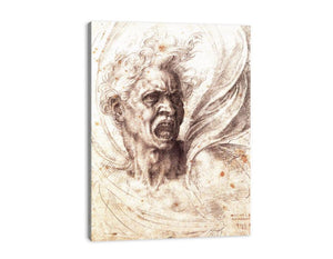 The Damned Soul By Michelangelo Buonarroti