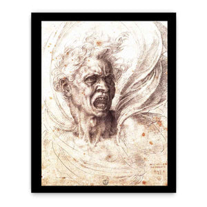 The Damned Soul By Michelangelo Buonarroti