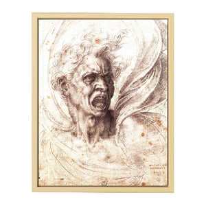The Damned Soul By Michelangelo Buonarroti