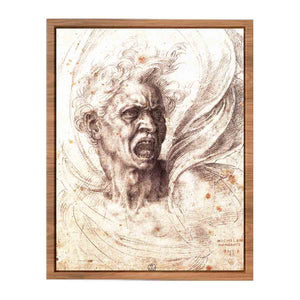 The Damned Soul By Michelangelo Buonarroti
